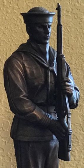 Naval Honor Guard Sailor Statue